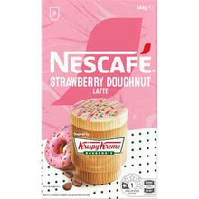 Nescafe Krispy Kreme Strawberry Doughnut Latte Sachets 8 pack