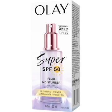 Olay SPF50 Super Fluid Moisturiser 50mL