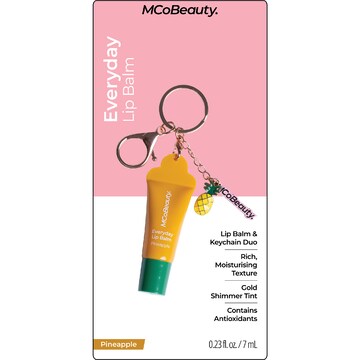 MCoBeauty Lip Balm Keyring Pineapple 7mL