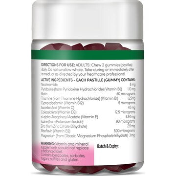 Wellbod Women's Multivitamin Gummies 60 pack