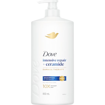 Dove Damage Therapy Intensive Repair + Ceramide Shampoo 850mL