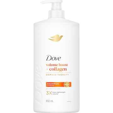 Dove Damage Therapy Volume Boost & Collagen Shampoo 850mL