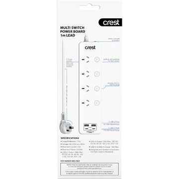 Crest Multi Switch Power Board 1m each