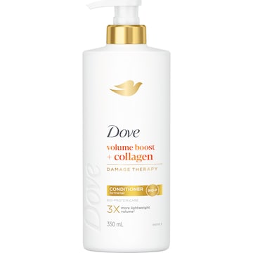 Dove Damage Therapy Volume Boost + Collagen Conditioner 350mL