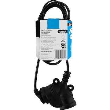 Crest Dual Outlet Extension 2m each