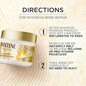 Pantene Miracles Intensive Bond Repair Hair Mask 300mL