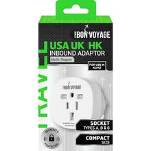 Crest Bon Voyage Inbound Adaptor USA UK & HK each