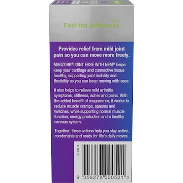 Vitaceuticals MagZorb Joint Ease With Nem Hard Vegan Capsules 60 pack