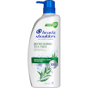 Head & Shoulders Refreshing Tea Tree Oil Shampoo 850mL