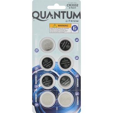 Quantum CR2032 Batteries 8 pack