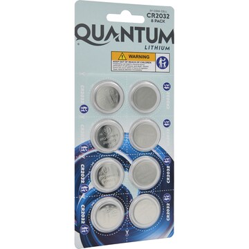 Quantum CR2032 Batteries 8 pack