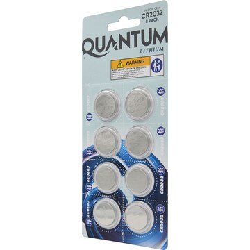 Quantum CR2032 Batteries 8 pack