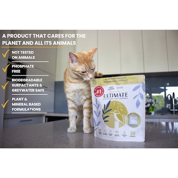 Eco Planet Ultimate Dishwasher Capsules Lemon 30 pack