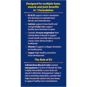 Caltrate Bone Muscle & Joint Tablets 60 pack