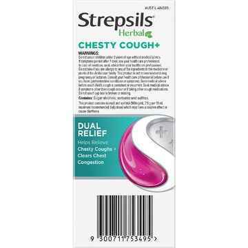 Strepsils Herbal Chesty Cough Syrup 200mL