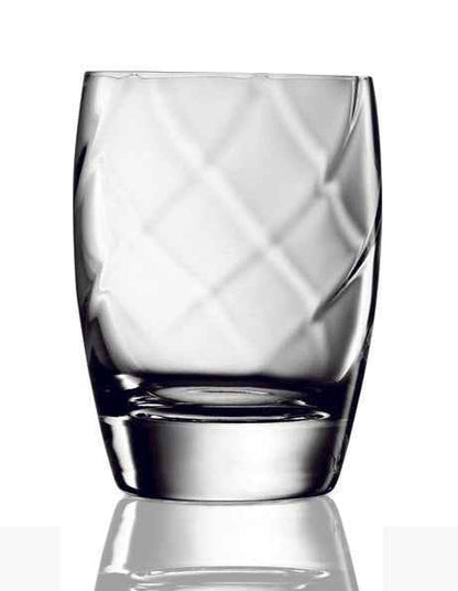 Canaletto Short Tumbler Set of 4 in Clear