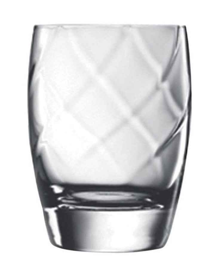 Canaletto Short Tumbler Set of 4 in Clear