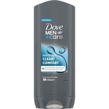 Dove Men+Care Body Wash Clean Comfort 400mL