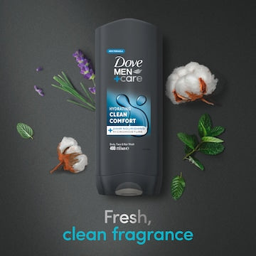 Dove Men+Care Body Wash Clean Comfort 400mL