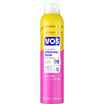 Vo5 Ultimate Hold Hairspray 250mL