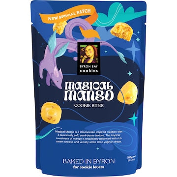 Byron Bay Cookies Bites Magical Mango 100g