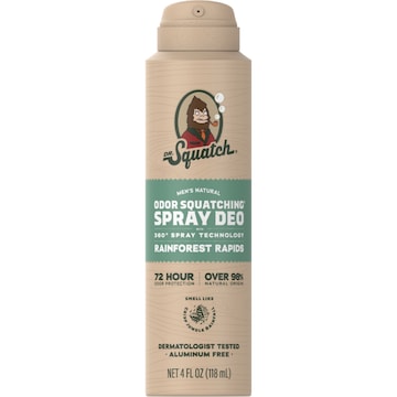 Dr Squatch Odor Squatching Spray Deo Rainforest Rapids 118mL