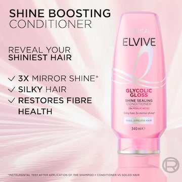 L'Oreal Paris Elvive Glycolic Gloss Conditioner 340mL