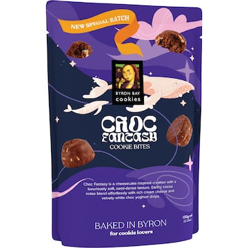 Byron Bay Cookies Bites Choc Fantasy 100g