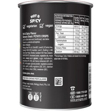 Pringles Hot & Spicy Potato Chips 53g