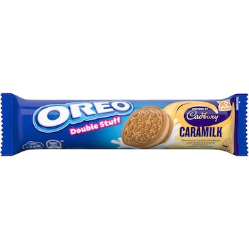 Oreo Double Stuff Cadbury Caramilk Cookies 136g