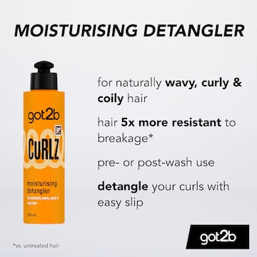 got2b Curls Moisturising Hair Detangler 200mL