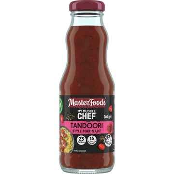 Masterfoods My Muscle Chef Marinade Tandoori Style 360g