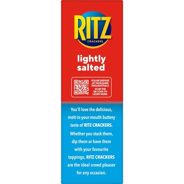 Ritz Lightly Salted Crackers 217g
