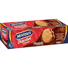 McVitie's Digestive Cream Biscuits Chocolate 100g
