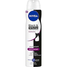 Nivea Women Black & White Aerosol Antiperspirant Authentic 250mL