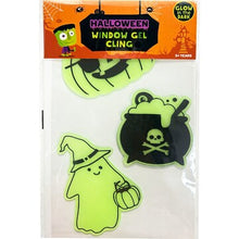 Halloween Window Gel Cling Characters each