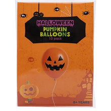 Halloween Printed Balloons Pumpkin 10 pack