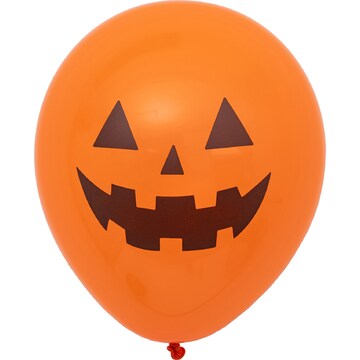 Halloween Printed Balloons Pumpkin 10 pack