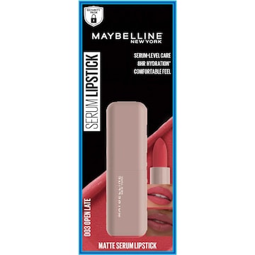 Maybelline Matte Serum Lipstick Open Late each