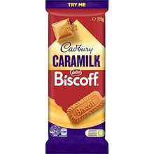 Cadbury Caramilk Biscoff Chocolate Block 170g