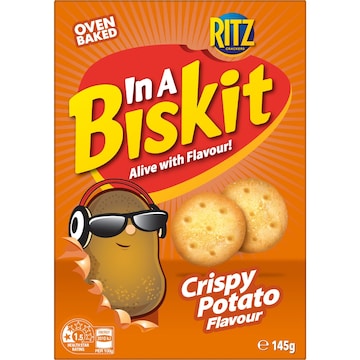 In A Biskit Ritz Crispy Potato Crackers 145g