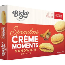 Bisko Bakehouse Creme Moments Shortbread With Speculoos Cream Filling 140g