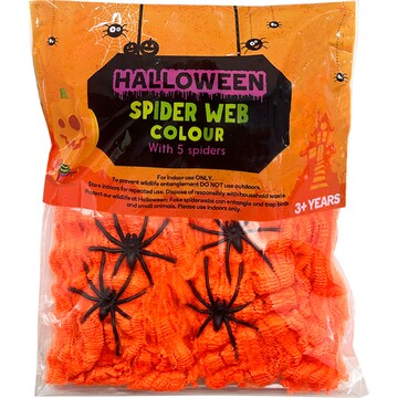 Halloween Spider Webs Assorted each