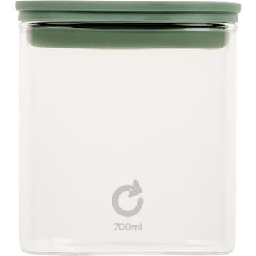 Urban Ethos Glass Pantry Canister 700mL each