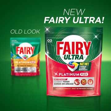 Fairy Ultra Platinum Plus Dishwasher Tablets Lemon 52 pack