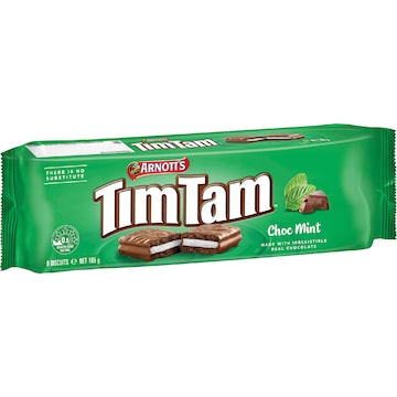 Arnott's Tim Tam Choc Mint Biscuits 165g