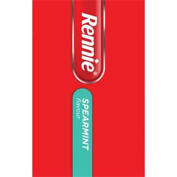 Rennie Antacid Tablets Spearmint 96 pack