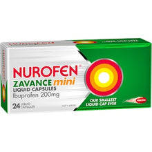Nurofen Zavance Mini Liquid Capsules 24 pack