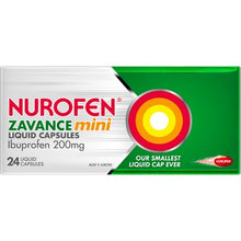 Nurofen Zavance Mini Liquid Capsules 24 pack
