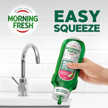 Morning Fresh Easy Squeeze Dishwashing Liquid Raspberry & Crisp Apple 600mL